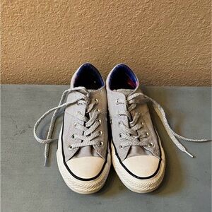 Converse Grey Low-Top Sneakers